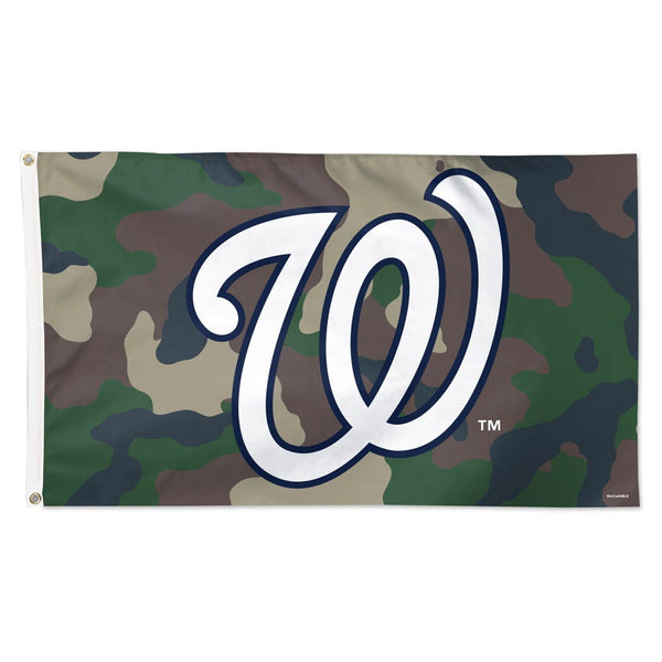 Washington Nationals camo Flag - Deluxe 3' X 5'
