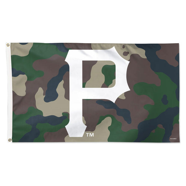 Pittsburgh Pirates camo Flag - Deluxe 3' X 5'
