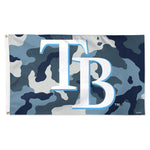 Tampa Bay Rays camo Flag - Deluxe 3' X 5'