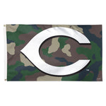 Cincinnati Reds camo Flag - Deluxe 3' X 5'