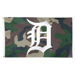 Detroit Tigers camo Flag - Deluxe 3' X 5'