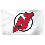 New Jersey Devils white Flag - Deluxe 3' X 5'