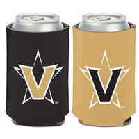 Wholesale-Vanderbilt Commodores 2 COLOR Can Cooler 12 oz.