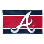 Atlanta Braves H STRIPE Flag - Deluxe 3' X 5'