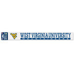 West Virginia Mountaineers Perfect Cut Decals 2" x 17"