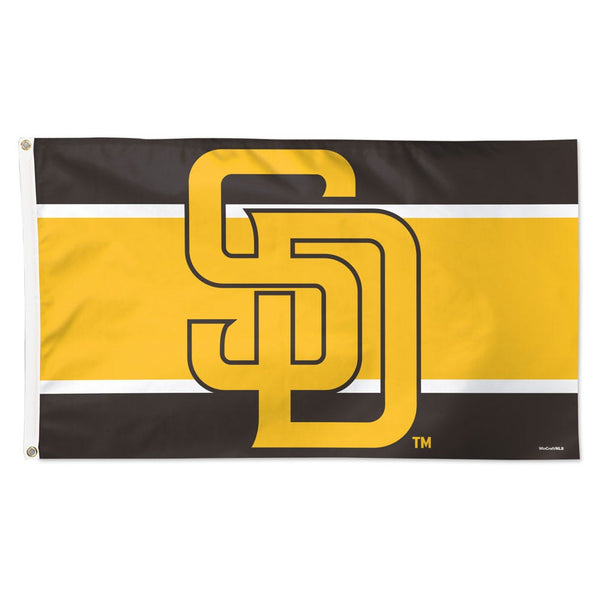 San Diego Padres H STRIPE Flag - Deluxe 3' X 5'