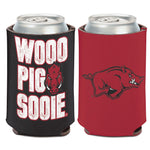 Arkansas Razorbacks SLOGAN Can Cooler 12 oz.