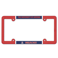 Arizona Wildcats Lic Plate Frame Full Color