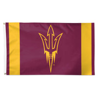 Arizona State Sun Devils VERTICAL STRIPES Flag - Deluxe 3' X 5'