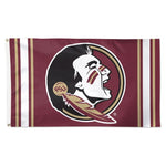 Wholesale-Florida State Seminoles VERTICAL STRIPES Flag - Deluxe 3' X 5'
