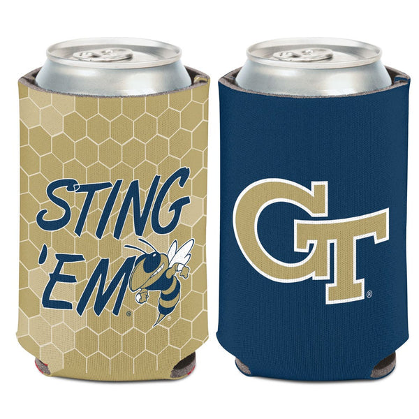 Georgia Tech Yellow Jackets Can Cooler 12 oz.