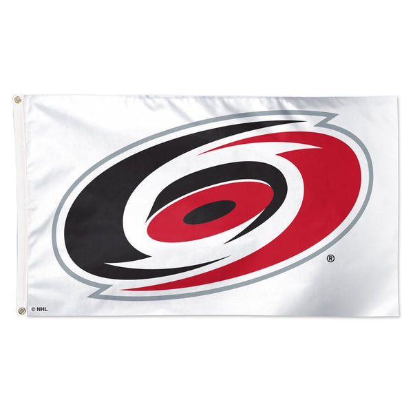 Carolina Hurricanes white Flag - Deluxe 3' X 5'