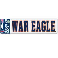 Auburn Tigers Mascot Perfect Cut Decals 3" x 10"