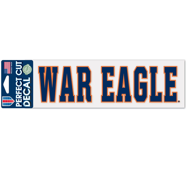 Auburn Tigers Mascot Perfect Cut Decals 3" x 10"
