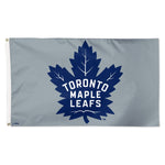 Toronto Maple Leafs gray Flag - Deluxe 3' X 5'