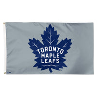 Toronto Maple Leafs gray Flag - Deluxe 3' X 5'