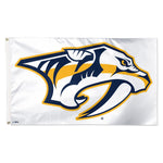 Nashville Predators white Flag - Deluxe 3' X 5'