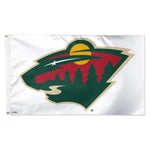 Minnesota Wild white Flag - Deluxe 3' X 5'