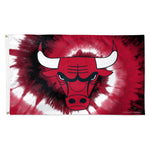 Chicago Bulls TDYE Flag - Deluxe 3' X 5'