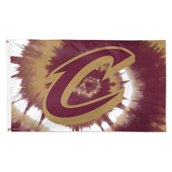 Cleveland Cavaliers TIE DYE Flag - Deluxe 3' X 5'