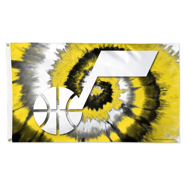 Utah Jazz TIE DYE Flag - Deluxe 3' X 5'