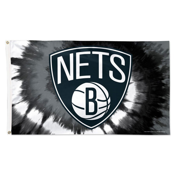 Brooklyn Nets TDYE Flag - Deluxe 3' X 5'