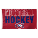 Montreal Canadiens location Flag - Deluxe 3' X 5'