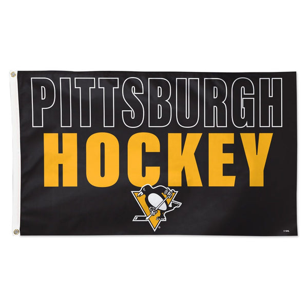 Pittsburgh Penguins location Flag - Deluxe 3' X 5'