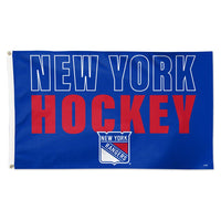New York Rangers location Flag - Deluxe 3' X 5'