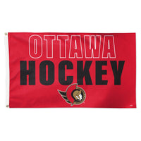 Ottawa Senators loaction Flag - Deluxe 3' X 5'