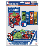 Philadelphia 76ers / Marvel (c) 2021 MARVEL Multi Use 3 Fan Pack