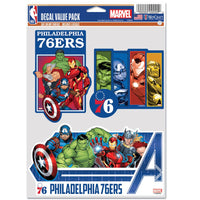 Philadelphia 76ers / Marvel (c) 2021 MARVEL Multi Use 3 Fan Pack