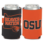 Wholesale-Oregon State Beavers SLOGAN Can Cooler 12 oz.