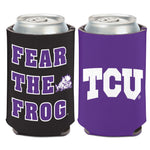 TCU Horned Frogs Can Cooler 12 oz.