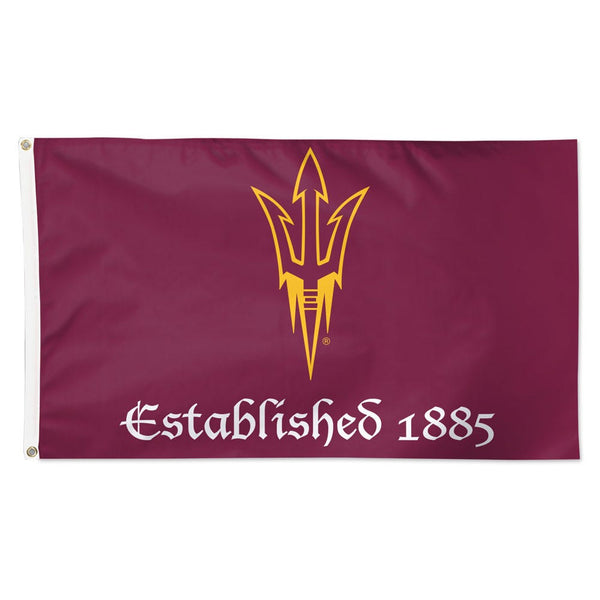 Arizona State Sun Devils ESTABLISHED Flag - Deluxe 3' X 5'