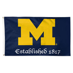 Michigan Wolverines ESTABLISHED Flag - Deluxe 3' X 5'