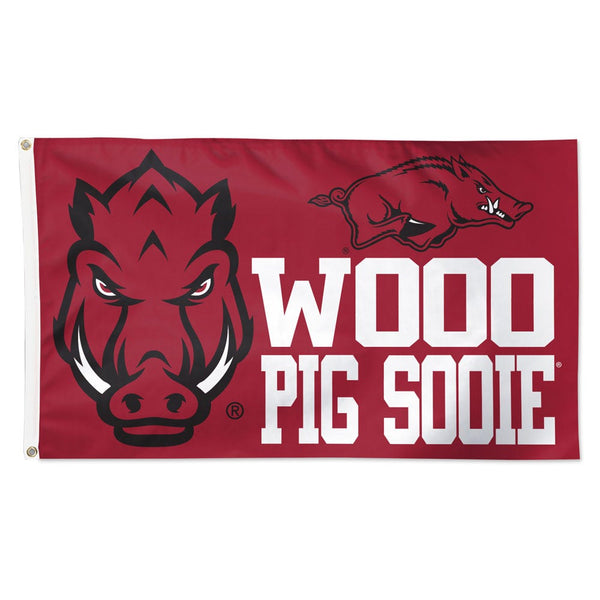 Arkansas Razorbacks Flag - Deluxe 3' X 5'