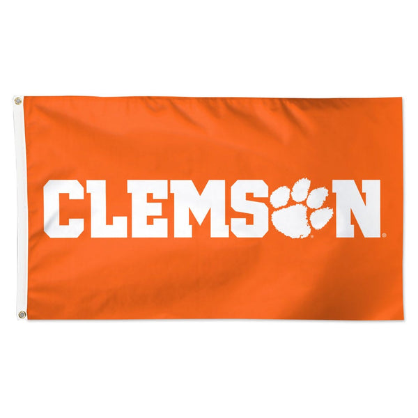 Clemson Tigers SECONDARY Flag - Deluxe 3' X 5'