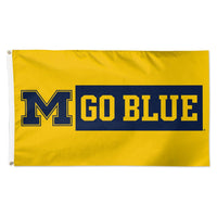 Michigan Wolverines SECONDARY Flag - Deluxe 3' X 5'