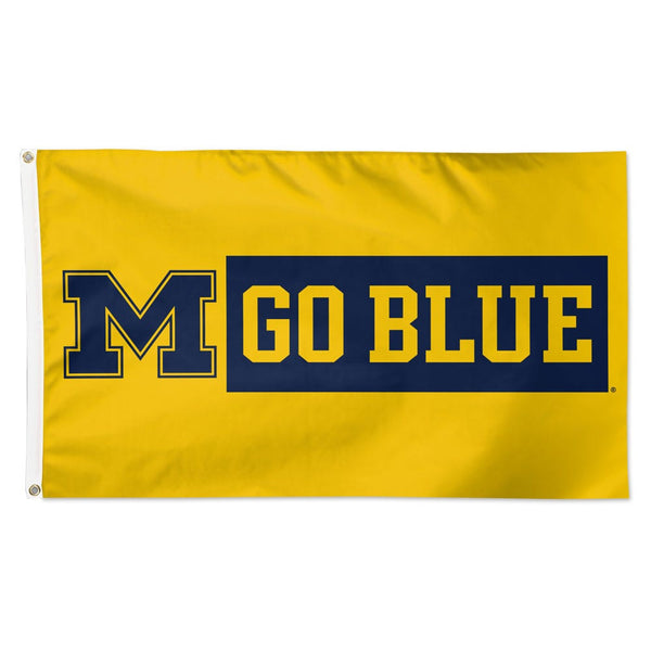 Michigan Wolverines SECONDARY Flag - Deluxe 3' X 5'