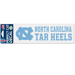 Wholesale-North Carolina Tar Heels Perfect Cut Decals 3" x 10"