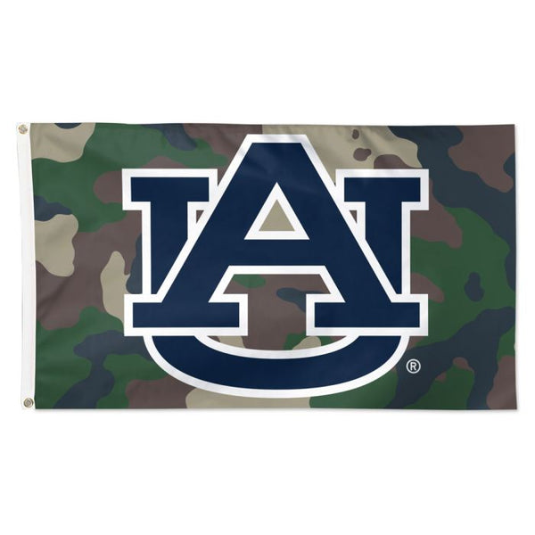 Wholesale-Auburn Tigers camo Flag - Deluxe 3' X 5'