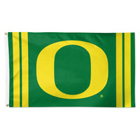 Oregon Ducks VERTICAL STRIPES Flag - Deluxe 3' X 5'