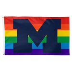 Michigan Wolverines pride Flag - Deluxe 3' X 5'