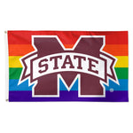 Mississippi State Bulldogs pride Flag - Deluxe 3' X 5'