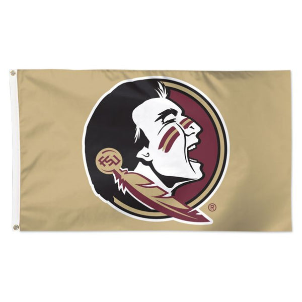 Wholesale-Florida State Seminoles gold Flag - Deluxe 3' X 5'