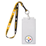 Pittsburgh Steelers Credential Holder w/Lanyard