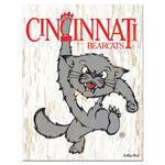 Cincinnati Bearcats /College Vault Wood Sign 11" x 17" 1/4" thick