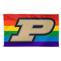 Wholesale-Purdue Boilermakers pride Flag - Deluxe 3' X 5'