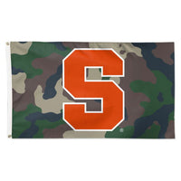 Wholesale-Syracuse Orange camo Flag - Deluxe 3' X 5'